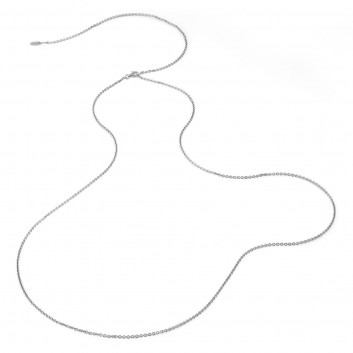 Humilis sterling silver rolò chain