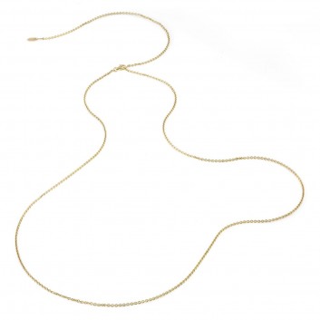 Humilis sterling silver rolò chain