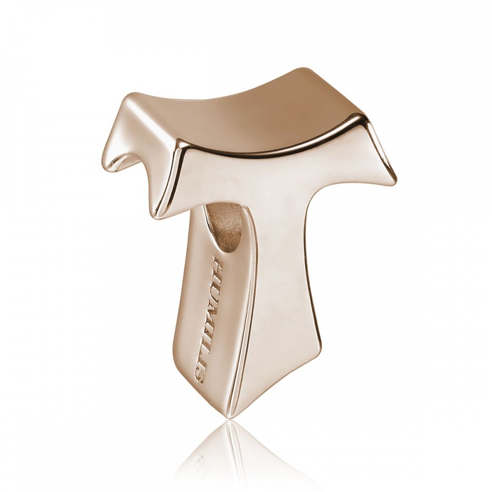 Humilis sterling silver Tau charm