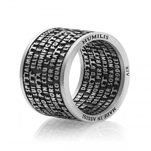 Humilis anello classico in argento