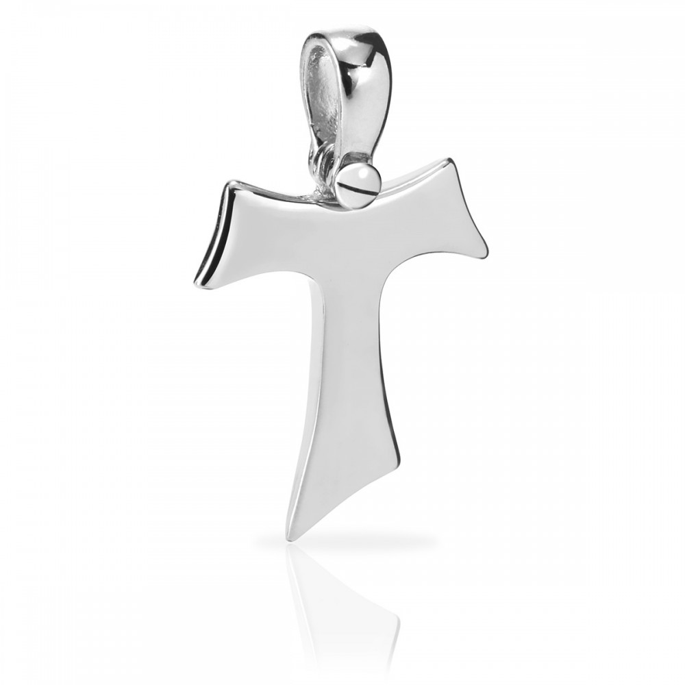 Humilis Croce Tau in oro