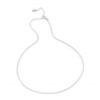 Humilis sterling silver brilliant chain