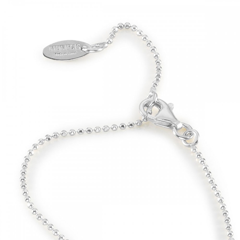 Humilis sterling silver brilliant chain