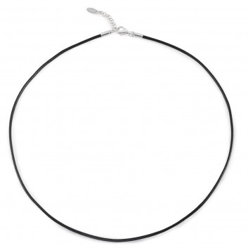 Humilis cotton cord with sterling silver claps