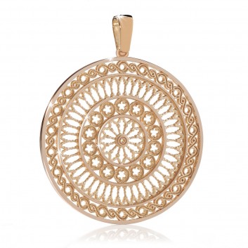 Rose Window St. Francis of Assisi - religious jewellery