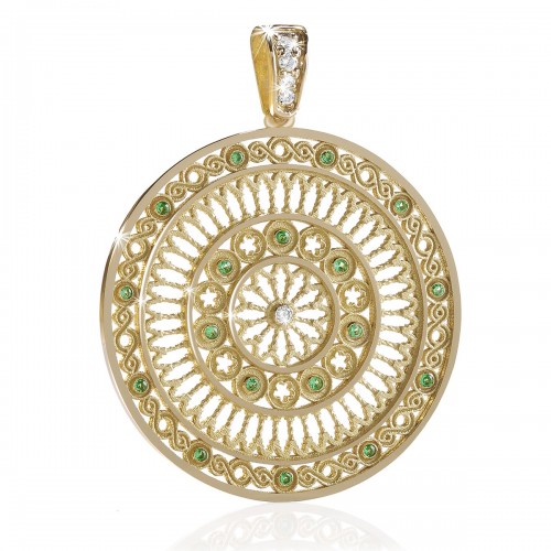 rose window pendant TERRA assisi