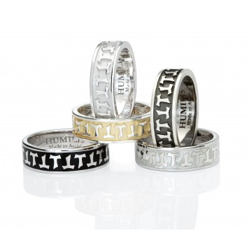 Humilis sterling silver classic ring